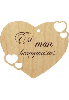Širdelė " Brangiausias" 